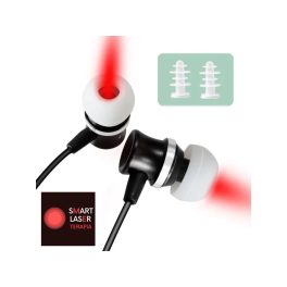   SMART LASER - Dual Therapia - Fülkezelő és Orrkezelő - Középfül-gyulladásra, Fülzúgásra és Orrmelléküreg gyulladásra - Tinnitus Otitis Media Dizziness 650nm lágylézer terápiás készülék 